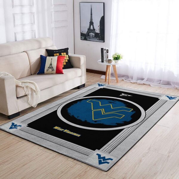 NCAA West Virginia Mountaineer Area Rug Athletic Elegance