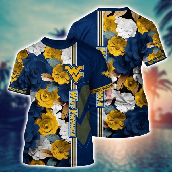 NCAA West Virginia Mountaineers 3D T-Shirt Magic Threads Parade For Sports Fans