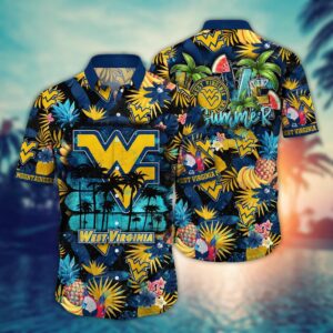 NCAA West Virginia Mountaineers Hawaiian…