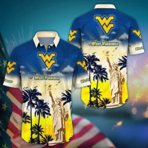 NCAA West Virginia Mountaineers Hawaiian…