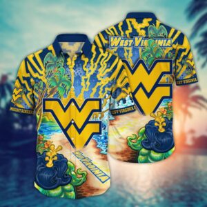 NCAA West Virginia Mountaineers Hawaiian…