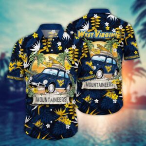 NCAA West Virginia Mountaineers Hawaiian…