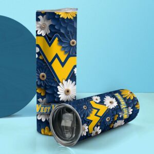 NCAA West Virginia Mountaineers Skinny Tumbler Adventure In Every Sip 2