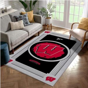 NCAA Wisconsin Badgers Area Rug…