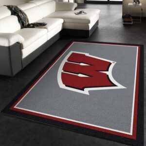 NCAA Wisconsin Badgers Area Rug…