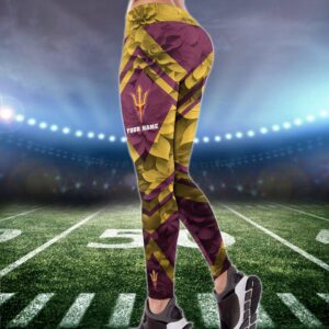 Personalized NCAA Arizona State Sun Devils Hoodie Leggings Casual Chic Duo Set 2