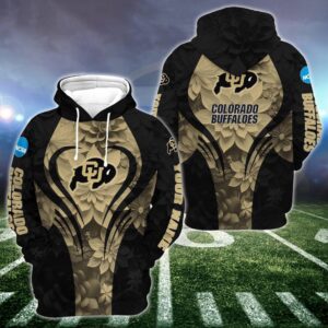 Personalized NCAA Colorado Buffaloes Hoodie Leggings Casual Chic Duo Set