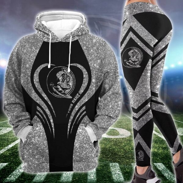 Personalized NCAA Florida State Seminoles Hoodie Leggings Elegance In Motion