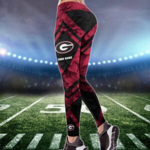 Personalized NCAA Georgia Bulldogs Hoodie Leggings Casual Chic Duo Set 2