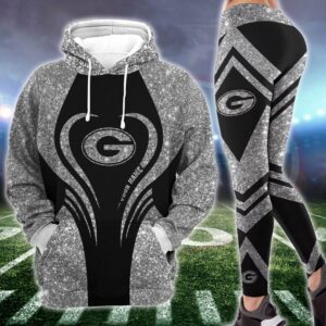 Personalized NCAA Georgia Bulldogs Hoodie Leggings Elegance In Motion