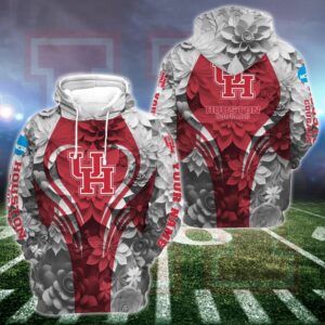 Personalized NCAA Houston Cougars Hoodie Leggings Casual Chic Duo Set 1