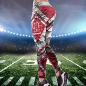 Personalized NCAA Houston Cougars Hoodie Leggings Casual Chic Duo Set 2