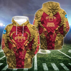 Personalized NCAA Iowa State Cyclones Hoodie Leggings Casual Chic Duo Set 1