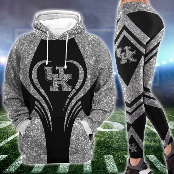 Personalized NCAA Kentucky Wildcats Hoodie Leggings Elegance In Motion