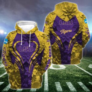 Personalized NCAA LSU Tigers Hoodie…