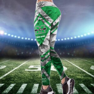 Personalized NCAA Marshall Thundering Herd Hoodie Leggings Casual Chic Duo Set 2