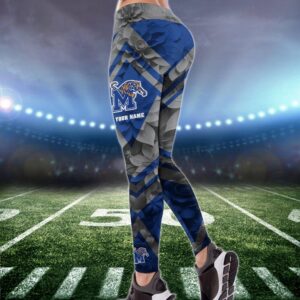 Personalized NCAA Memphis Tigers Hoodie Leggings Casual Chic Duo Set 2