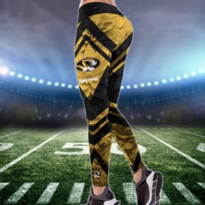 Personalized NCAA Missouri Tigers Hoodie Leggings Casual Chic Duo Set 2