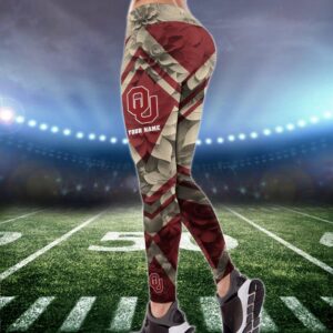 Personalized NCAA Oklahoma Sooners Hoodie Leggings Casual Chic Duo Set 2