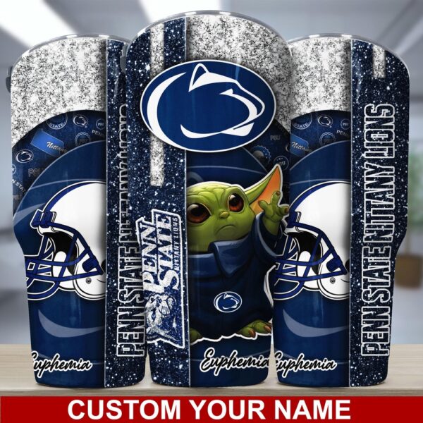 Personalized NCAA Penn State Nittany Lions Skinny Tumbler Campus Pride On Ice