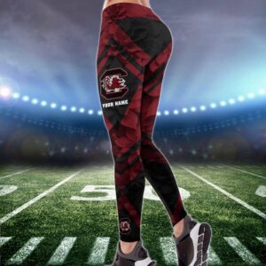 Personalized NCAA South Carolina Gamecocks Hoodie Leggings Casual Chic Duo Set 2