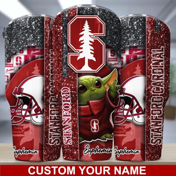 Personalized NCAA Stanford Cardinal Skinny Tumbler Campus Pride On Ice