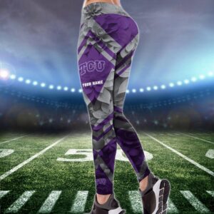 Personalized NCAA TCU Horned Frogs Hoodie Leggings Casual Chic Duo Set 2