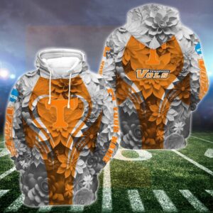 Personalized NCAA Tennessee Volunteers Hoodie Leggings Casual Chic Duo Set 1