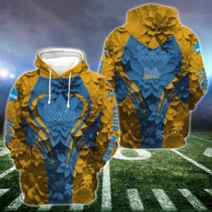 Personalized NCAA UCLA Bruins Hoodie Leggings Casual Chic Duo Set 1