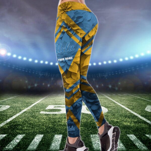 Personalized NCAA UCLA Bruins Hoodie Leggings Casual Chic Duo Set