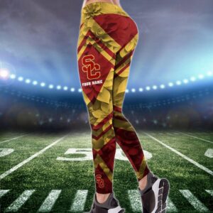 Personalized NCAA USC Trojans Hoodie Leggings Casual Chic Duo Set 2