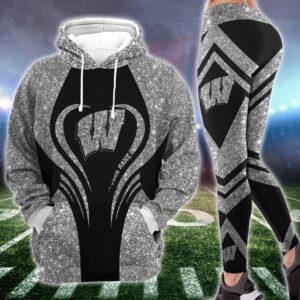 Personalized NCAA WisconsInBadgers Hoodie Leggings…