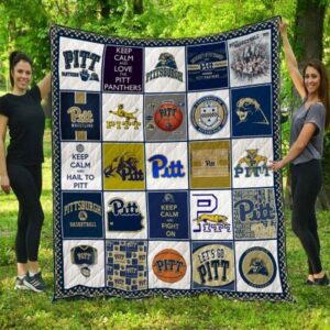 Pittsburgh Panthers Quilt Blanket Keep…