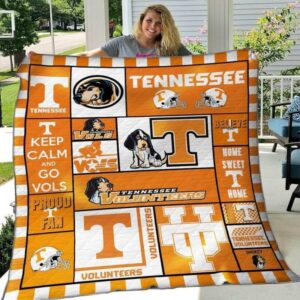 Tennessee Volunteers Quilt Blanket Uplifting…