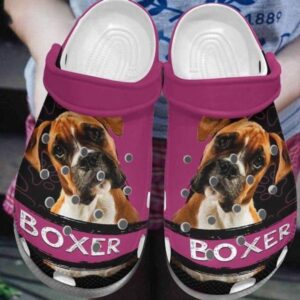 Valentine Crocs Clog Shoes, Boxer…