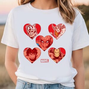 Valentines Womens Shirts, Avengers Marvel…