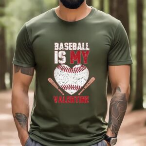 Valentines Womens Shirts, Baseball Is…