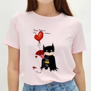 Valentines Womens Shirts Batman Happy Valentines Day T Shirt 2