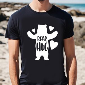 Valentines Womens Shirts, Bear Hug…