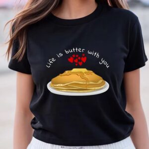 Valentines Womens Shirts Breakfast Valentines Day Shirt 3