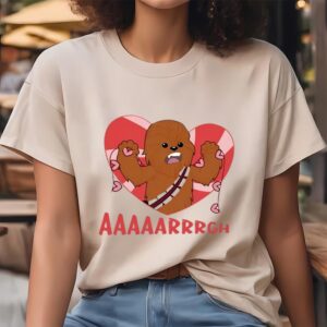 Valentines Womens Shirts Chewie Valentine I Aaaaarrrgh You Shirt 1