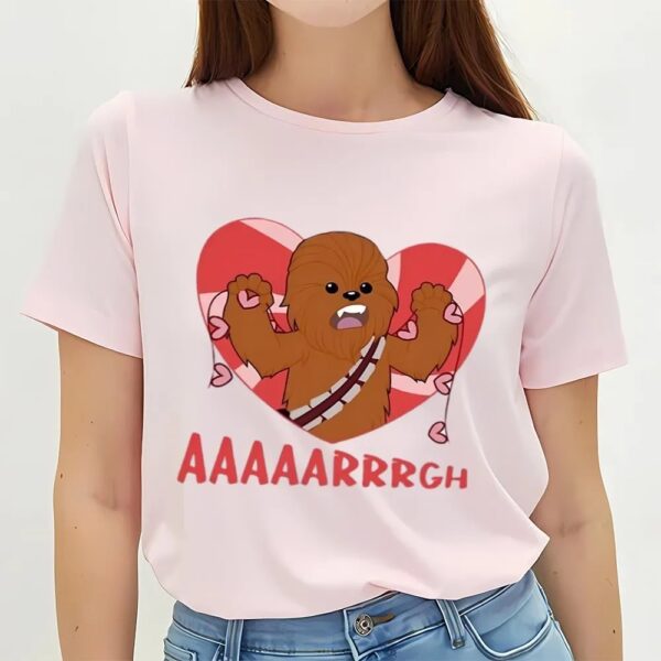 Valentines Womens Shirts, Chewie Valentine I Aaaaarrrgh You Shirt