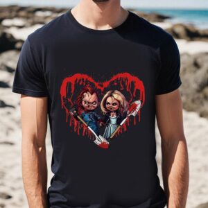 Valentines Womens Shirts, Chucky And…