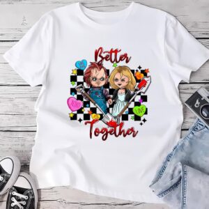 Valentines Womens Shirts, Chucky And…