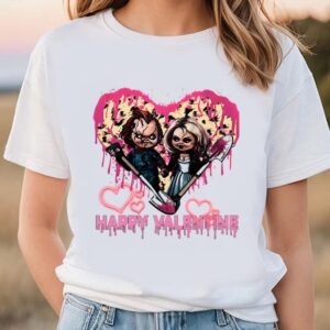 Valentines Womens Shirts, Chucky And…