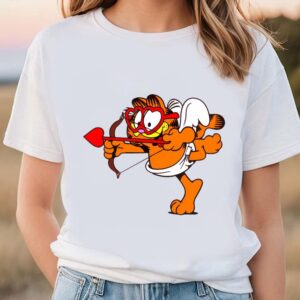 Valentines Womens Shirts, Cupid Garfield…