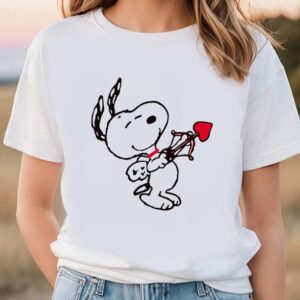 Valentines Womens Shirts, Cupid Peanuts…