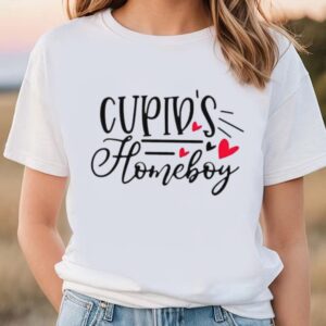 Valentines Womens Shirts, Cupid’s Homeboy…