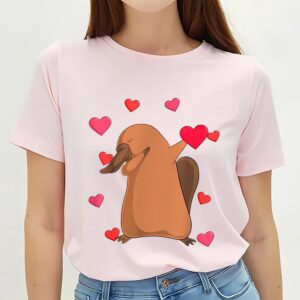 Valentines Womens Shirts, Cute Platypus…