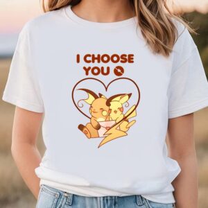 Valentines Womens Shirts Cute Valentine Pokemon Couple Valentines Day T Shirt 3